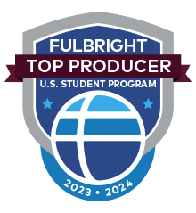 Fulbright top producer badge
